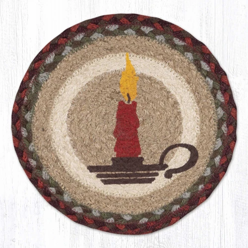 10" Christmas Candle Trivet MSPR-417