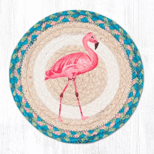 10" Pink Flamingo Trivet MSPR-586
