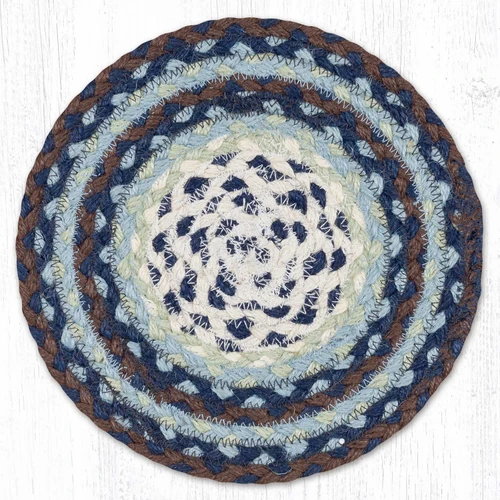 10" Blueberry/Cream Trivet MS-312