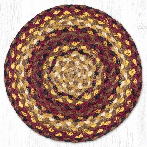 10" Black Cherry/Chocolate/Cream Trivet MS-371