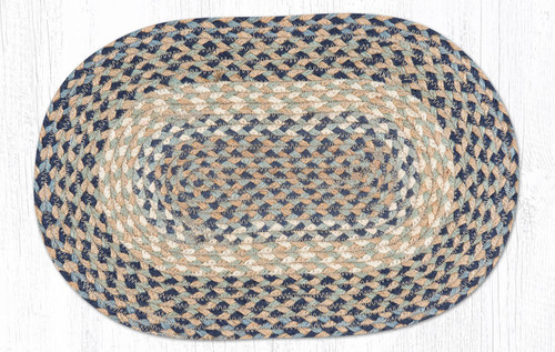 10"x15" Blue/Natural Miniature Swatch MS-005