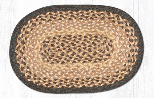 10"x15" Chocolate/Natural Miniature Swatch MS-017