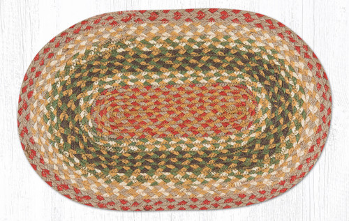 10"x15" Olive/Burgundy/Gray Miniature Swatch MS-024