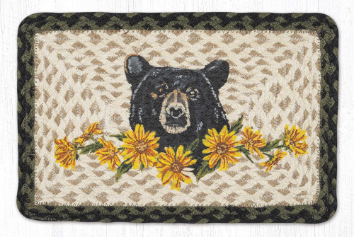 9.5"x13.5" Bear Floral Trivet PP-116