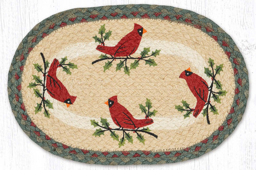 10"x15" Holly Cardinal Miniature Swatch MSP-025