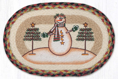 10"x15" Moon & Star Snowman Miniature Swatch MSP-081