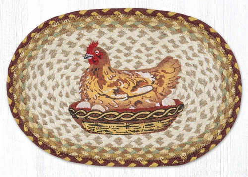 10"x15" Hen on Nest Miniature Swatch MSP-357