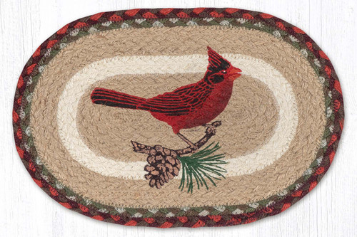10"x15" Cardinal Pinecone Miniature Swatch MSP-417