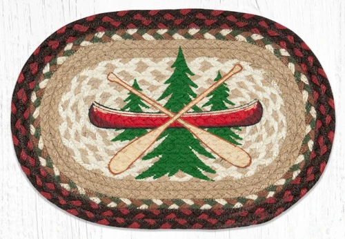 10"x15" Adirondack Canoe Miniature Swatch MSP-607