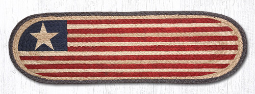 8.25"x27" Original Flag Stair Tread ST-1032
