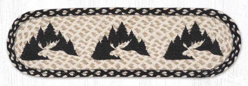 8.25"x27" Graphic Moose Stair Tread ST-OP-430