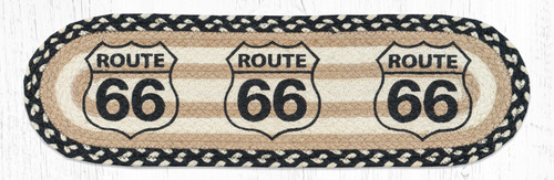 8.25"x27" Route 66 Stair Tread ST-OP-430