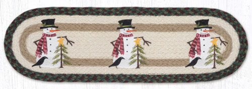 8.25"x27" Snowman with Tree Stair Tread ST-OP-508