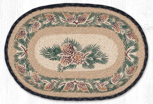 13"x19" Pinecone Placemat PM-025A P