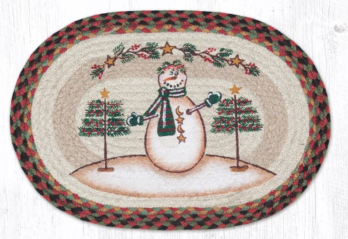 13"x19" Moon & Star Snowman Placemat PM-OP-081