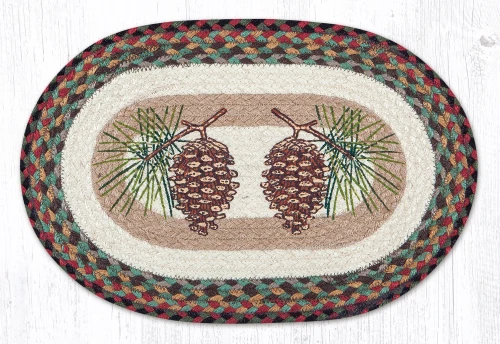 13"x19" Pinecone Placemat PM-OP-081