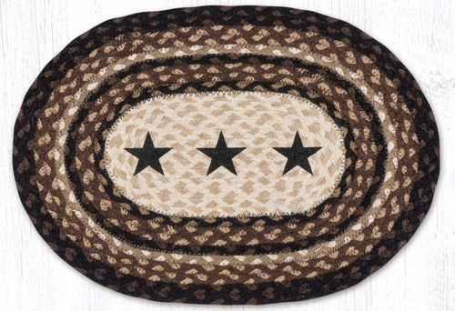 13"x19" Black Stars Placemat PM-OP-313