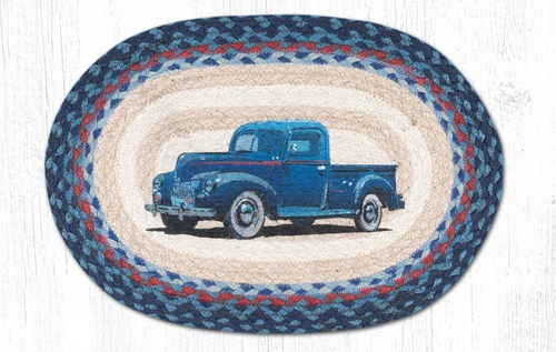 13"x19" Blue Truck Placemat PM-OP-362