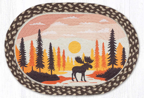 13"x19" Moose Crossing Placemat PM-OP-518