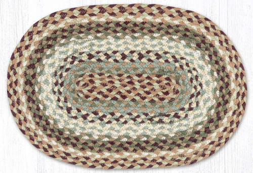 13"x19" Buttermilk/Cranberry Placemat C-413