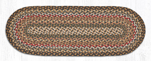 13"x36" Fir/Ivory Table Runner C-051