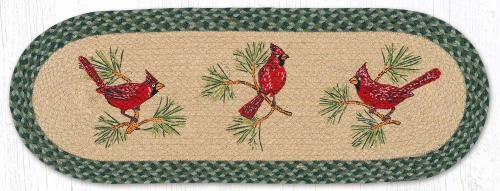 13"x36" - 13"x48" Cardinals Table Runner OP-365