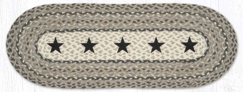 13"x36" Black Stars Table Runner OP-890