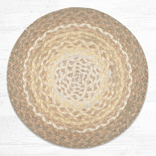 15.5" Natural Chair Pad CH-776