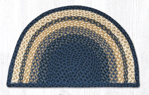 Light & Dark Blue/Mustard Slice SC-079