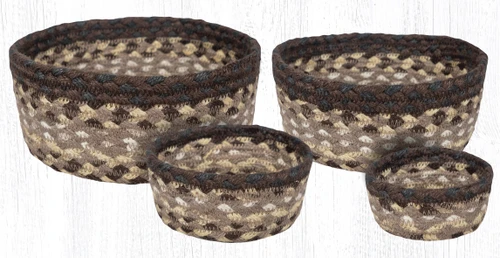 Chocolate/Natural Basket Set CB-017