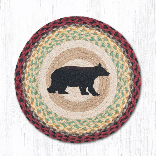 15.5" Cabin Bear Chair Pad CH-395