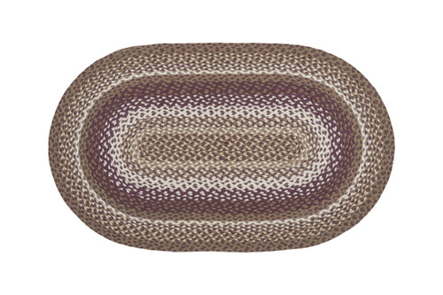 27"x45" Tan/Ivory/Burgundy C-910