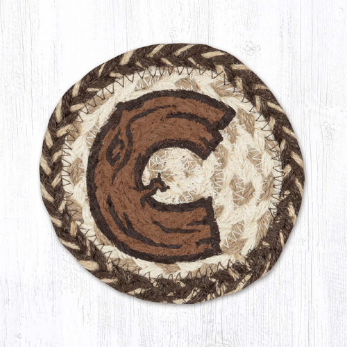 5" Rustic C Coaster IC-9-870