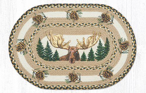 20"x30" Bull Moose Rug OP-051