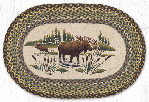20"x30" Moose Wading Rug OP-051