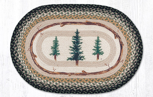 20"x30" - 5'x8' Tall Timbers Rug OP-116