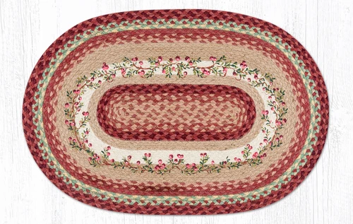 20"x30" - 5'x8' Cranberries Rug OP-390