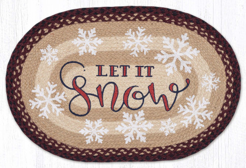 20"x30" Let It Snow Rug OP-395