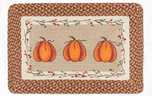 20"x30" Harvest Pumpkin Rug PP-222