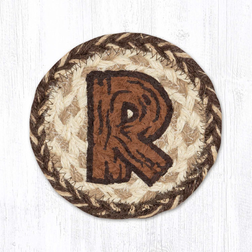 5" Rustic R Coaster IC-9-870