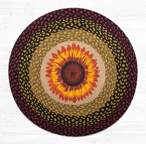 27" Sunflower Rug RP-919