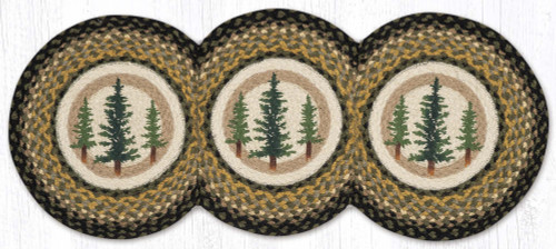 15"x36" Tall Timbers Tri Circle Table Runner TCP-116
