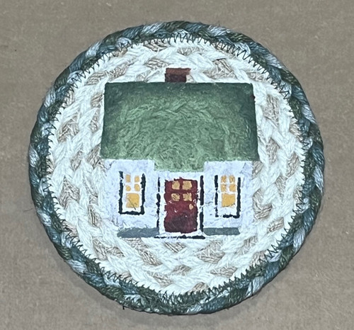 7" Holiday Village House Coaster LC-419