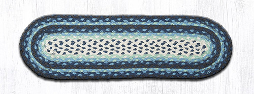 8.25"x27" Blueberry/Cream Stair Tread C-312