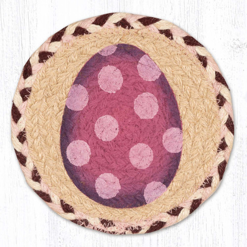 7" Purple Egg Coaster LC-873