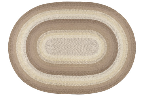 8'x11' Natural Oval Rug C-776