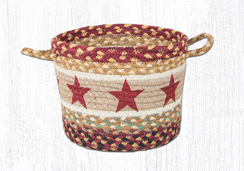 Burgundy Star Utility Basket UBP-357