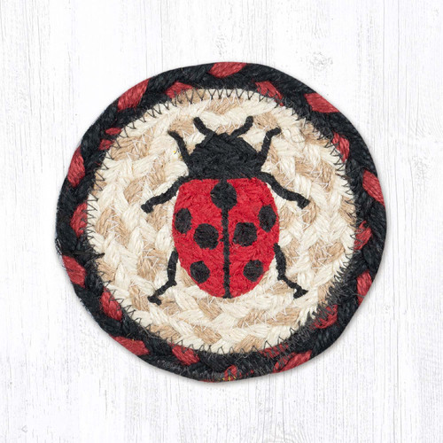 5" Ladybug Coaster IC-019