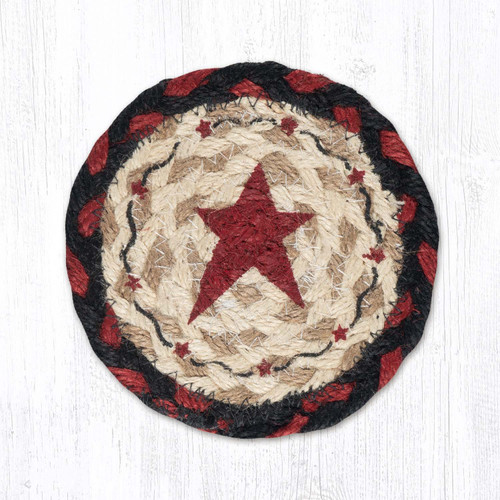 5" Primitive Star Burg Coaster IC-019