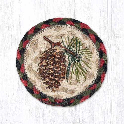 5" Pinecone Coaster IC-081